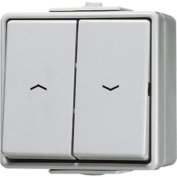 JUNG Jalousie-Wippschalter ws 10AX 250V Tas.1-pol. 639 VW